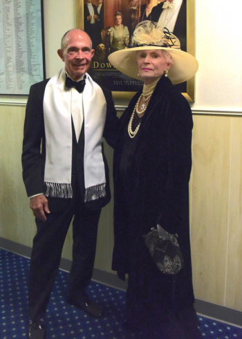 Most Elegant: Tom and Linda Patrick as Earl Robert Crawley and Countess Cora Crawley. Bob Crink photo