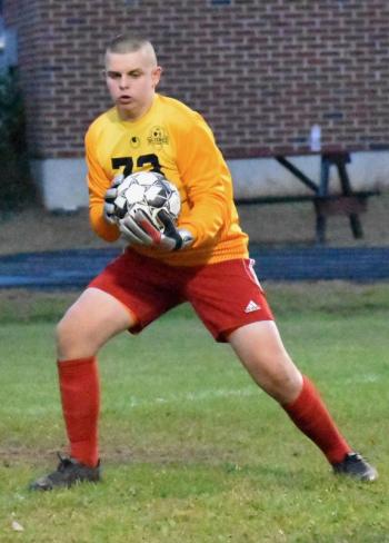 LJ Travis picks up a save. PHIL DI VECE/Wiscasset Newspaper