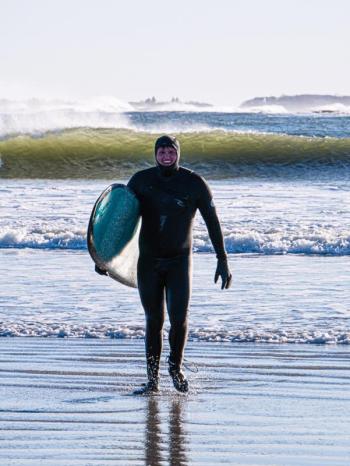 “The Steel City Surfer“ Andy Benckart. Camden Spear image