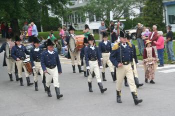 The Sailing Masters of 1812 from Essex, Connecticut. This group has been participating in Windjammer Days Street Parades for many years. File photo