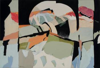 The abstract “Mt. Wheeler, Taos, New Mexico” by John Lorence is included in Maine Art Gallery’s second online show. Courtesy of the venue
John Lorence