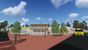 Rendering of the planned Center of Excellence in Autism and Developmental Disorders in Westbrook. Courtesy of E4H Environments for Health Architecture