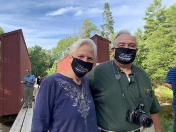 Marj and Tom Rose of Pompton Plains, Jersey. SUSAN JOHNS/Wiscasset Newspaper