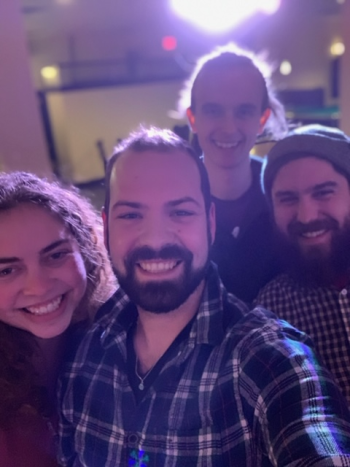 Damariscotta-based Driving Charlie Home is made up of, from left: Olivia de Lisle, Caleb Jones, Jackson Cromwell and Ben Millet.
Courtesy of the band
