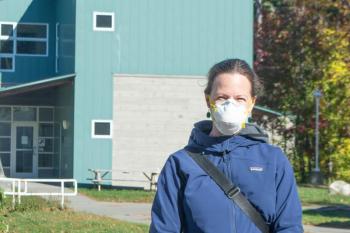 Dr. Meg Estapa, UMaine School of Marine Sciences faculty, recently joined the team at the Darling Marine Center in Walpole. Courtesy of DMC