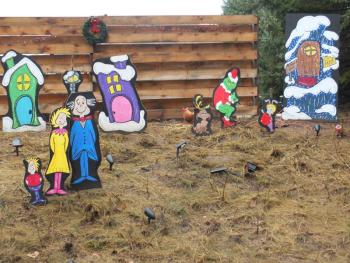 “Whoville” comes to Edgecomb as the Fuller family displays the village from the 1957 children’s book and 1966 holiday special “How the Grinch Stole Christmas.”
BILL PEARSON/Boothbay Register
