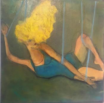 “Just Hanging” – an oil by Carol Wiley Carol Wiley