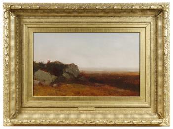 “View from Narragansett” by John Frederick Kensett. Courtesy of Thomaston Place