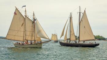 You can capture a shot like this on the Windjammer Days Photography cruise. Mike Leonard photo