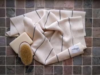 The Cultivated Thread of Bath, will feature hand-woven home linens, like this Classic Farmhouse towel, for purchase during WAW. Cultivated Thread photo