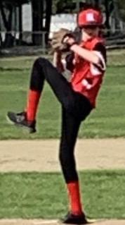 Wiscasset pitcher Landin Shivey fires a pitch May 7 against Boothbay Region. BILL PEARSON/Boothbay Register