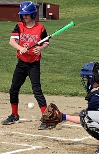 May 7 was “Spirit Day” for Boothbay Region and Wiscaset to celebrate the Wolverines’ return to Bus Line league play and the two schools’ joint-effort in fielding varsity baseball and softball teams. BILL PEARSON/Boothbay Register
