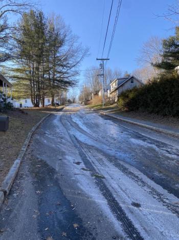 Hodge Street, Wiscasset. EDNA MILLER/Wiscasset Newspaper