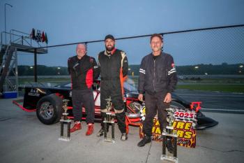 Weekly Mods Top 3, from left: Steve Reno, Ryan Ripley and Wayne Whitten. Courtesy of Steve Girard of SGirardPhotography