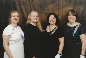 From left are Alexis Miller, Barbara Belknap, Audrey Miller and Nancy Chick. Courtesy photo