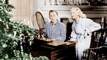 Movie still of the classic “Holiday Inn” with Bing Crosby and Virginia Dale. See it on the big screen once again on Dec. 7 at Harbor Theater. Courtesy of the venue Holiday Inn - Bing Crosby & Virginia Dale