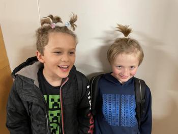 Third graders Mack Bragdon and Jack Morgan. Courtesy photo