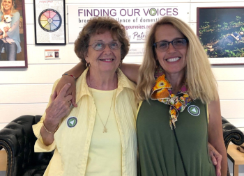Mary Lou Smith and Patrisha McLean