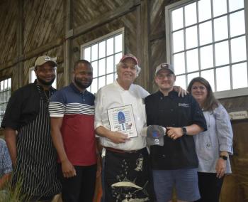 First Place People’s Choice: Mine Oyster. LISA KRISTOFF/Boothbay Register
