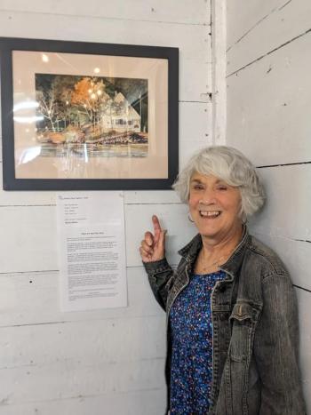 Artist Susan Tan. CANDI JONETH/Boothbay Register