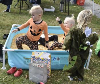 Corn stomp. LISA KRISTOFF/Boothbay Register