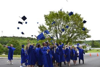BRHS graduation celebration. FRITZ FREUDENBERGER/Boothbay Register