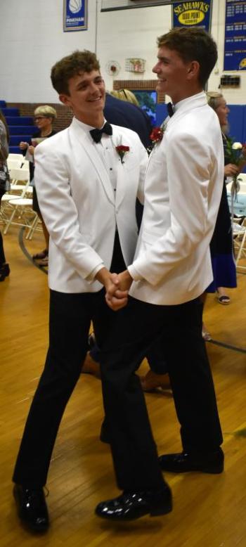 BRHS Grand March. FRITZ FREUDENBERGER/Boothbay Register