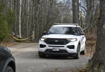 The scene at Old County Road in Edgecomb Dec. 3. FRITZ FREUDENBERGER/Boothbay Register