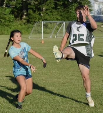 Ultimate Frisbee. FRITZ FREUDENBERGER/Boothbay Register