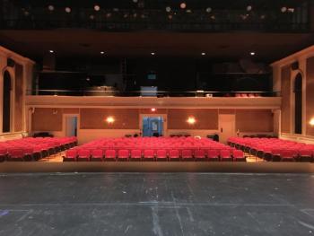 The view from the Lincoln Theater stage. Courtesy of the venue