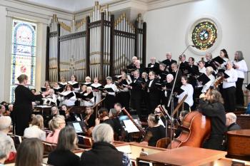 Sheepscot Chorus' April 2024 concert. Bob Crink photo