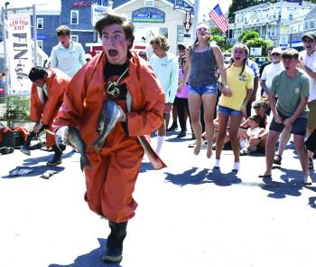 Cod races during WJD. FRITZ FREUDENBERGER/Boothbay Register