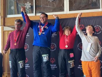Ronda LeConte, third from left. Ronda LeConte, third from left.