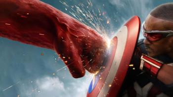 Captain America returns in "Brave New World" opening at Harbor Theater March 28. Courtesy of the venue
