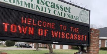 Town office sign 