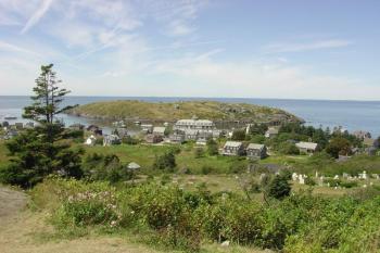 A view from the top of the island. File photo