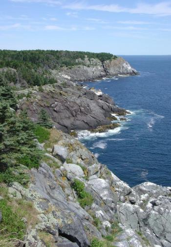 The rugged coastline of Monhegan. File photo