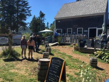 The island brewery. KEVIN BURNHAM/Boothbay Register