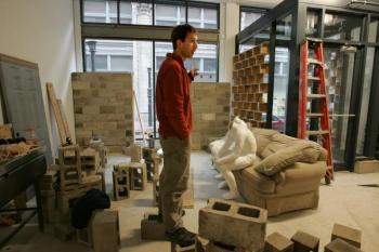 "Secret Mall Apartment" opening Friday, May 16 at the Lincoln Theater. Courtesy of the theater