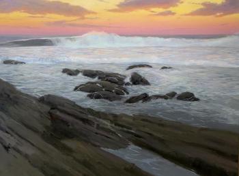 Light on the Rising Tide by Paul Batch, oil on canvas 30” x 40”
