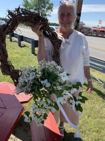 Former selectman Terry Heller. SUSAN JOHNS/Wiscasset Newspaper Ceremony