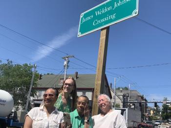 SUSAN JOHNS/Wiscasset Newspaper Ceremony
