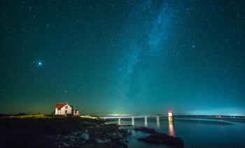 Ram Island and the Milky Way. David Zapatka photo