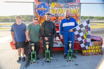 Roadrunners Race #1, from left: Cody Watts, Dylan York, Gavin Gerow and Kyle Enman. Jasen Dickey Photography