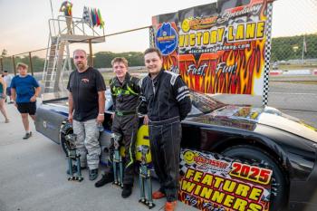 Modified top 3, from left: Dan Brown, Cody Watts, Chuck Colby and Reed Reno. Jasen Dickey Photography