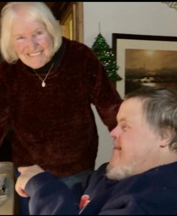 Wiscasset artist and family 