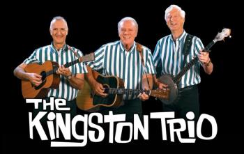 The Kingston Trio in concert Sept. 26. Courtesy of The Waldo