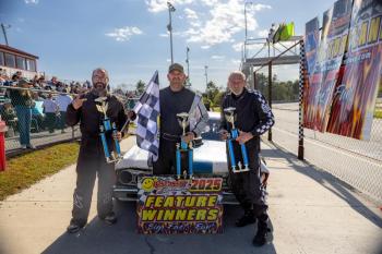 Wicked Good Late Models, L-R: James Osmond, George Haskell and Norm Judkins. Jasen Dickey photo 