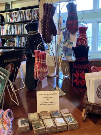 Craft items on sale at the Skidompha Book Shop. Courtesy photo