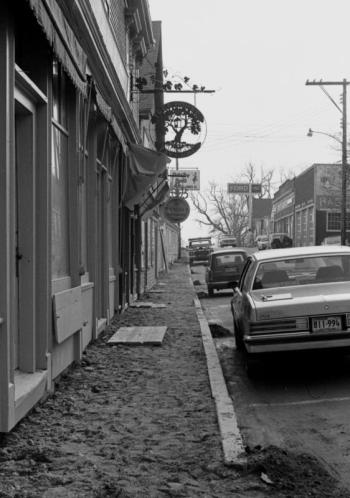 Water Street as looked in the mid-1980s. PHIL DI VECE photo